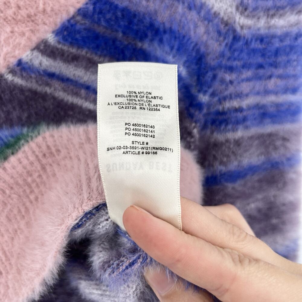 Aritzia Multicolor Striped V-Neck Sweater - Picture 9 of 9